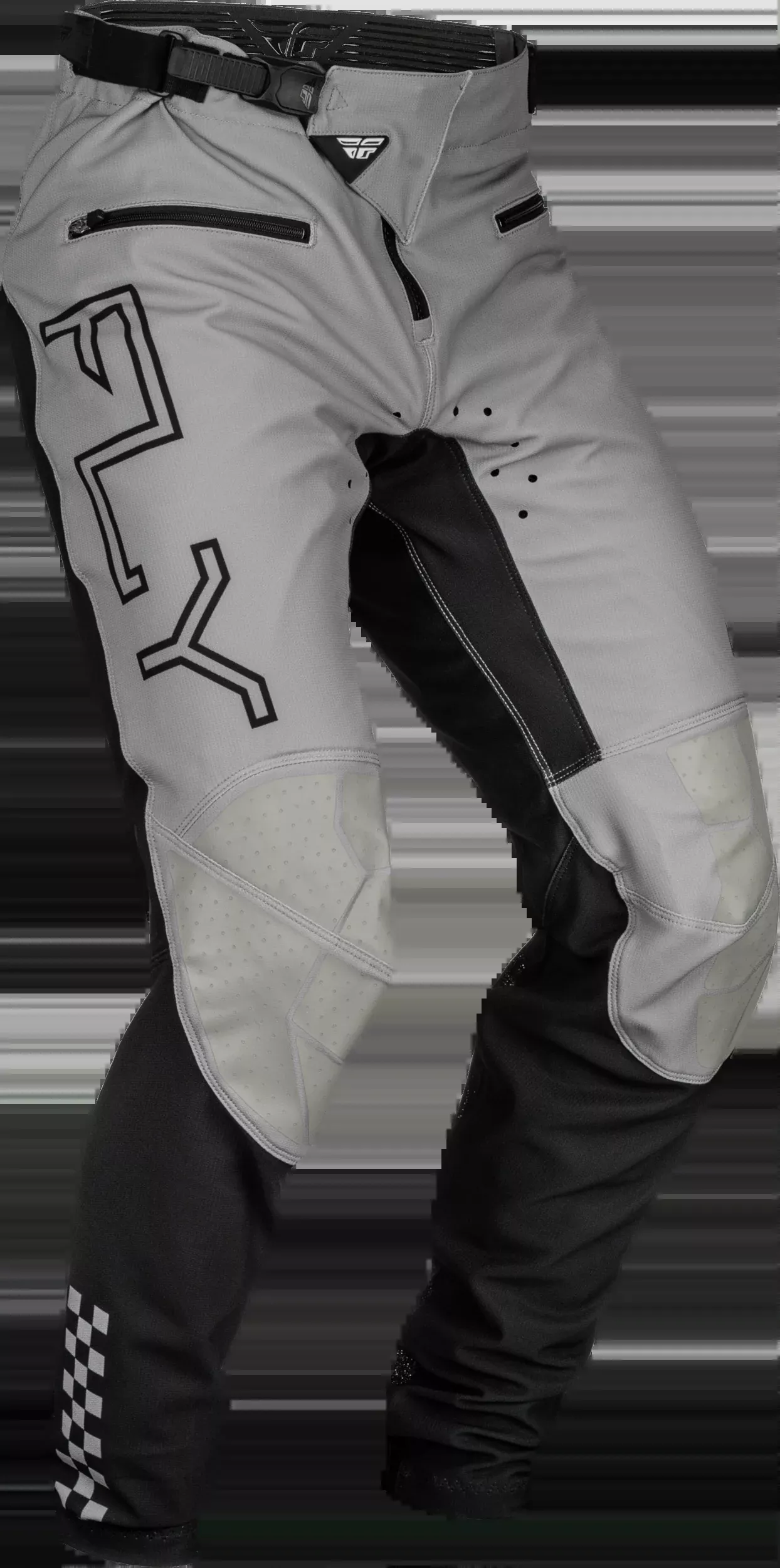 Fly Racing Youth Rayce Bicycle Pants Black/Grey Sz 22 377-06122