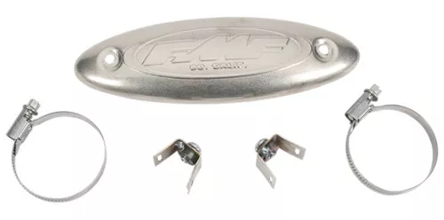 FMF Exhaust Header Heat Shield - Titanium - Universal (040230)