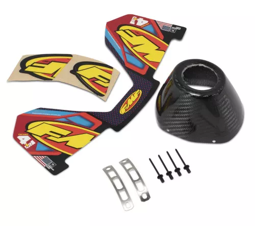 FMF Factory 4.1 RCT Muffler Carbon End Cap Kit (040643)