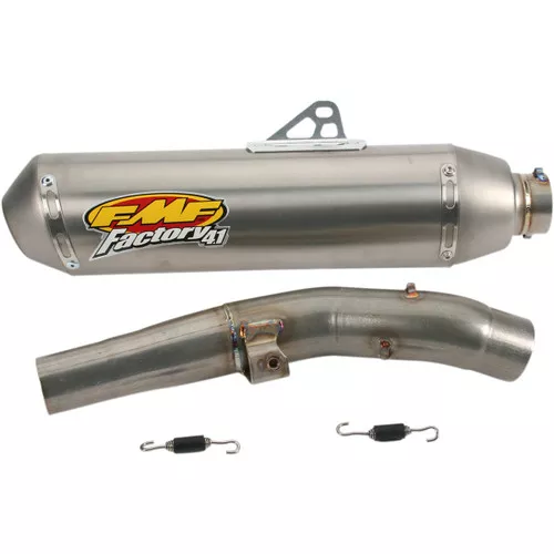 FMF Factory 4.1 Slip-On Muffler Titanium/Titanium (044211)