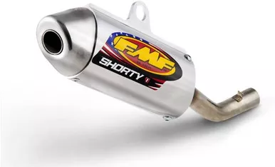 FMF Powercore 2 Shorty Silencer - 2-Stroke Compatible With 02-19 YAMAHA YZ250