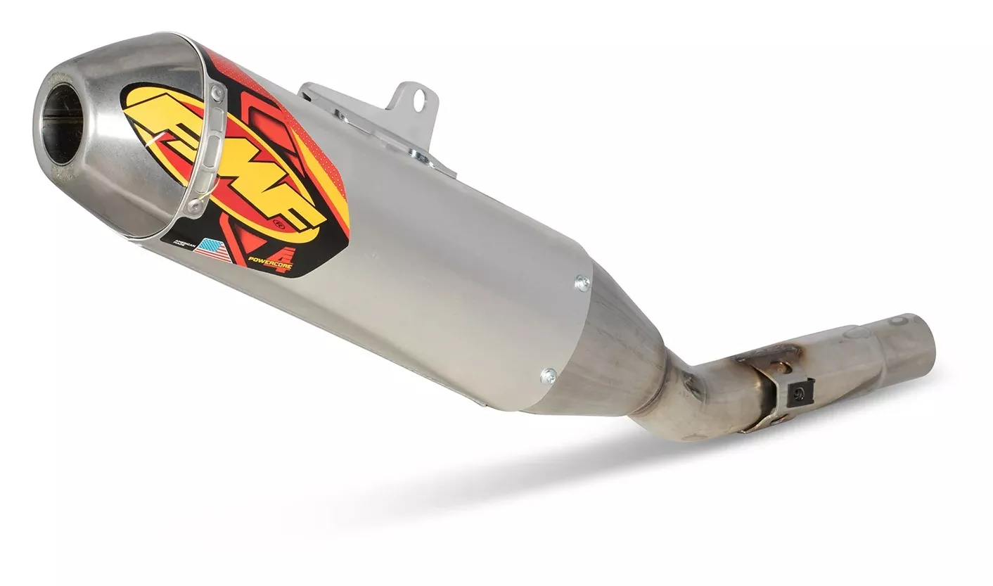 FMF Powercore 4 HEX Slip-On Exhaust Triumph TF 450 C / E / RC 2025-2026
