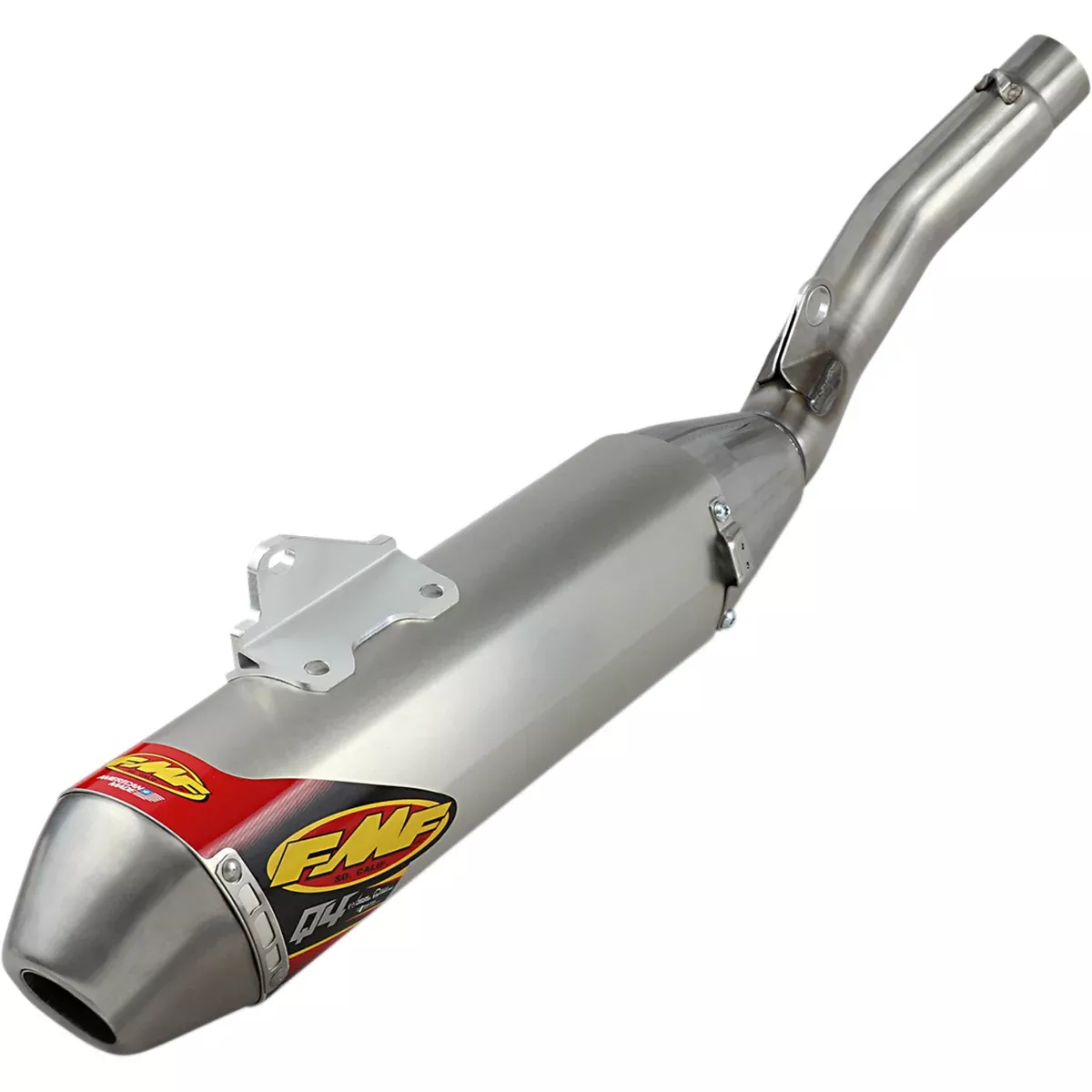 FMF Q4 HEX Muffler – 044442 Yamaha YZ 450 / WR 450 2018-2026