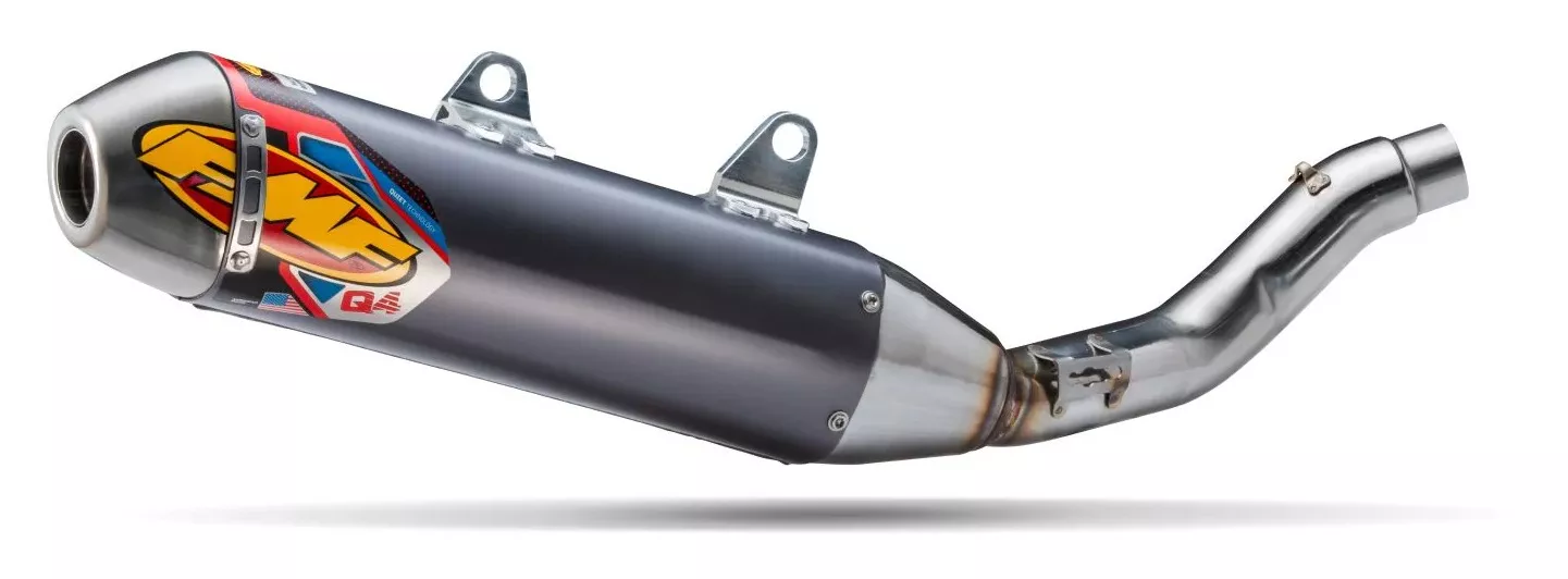 FMF Q4 HEX S/A Slip-On Exhaust Triumph TF450 C / E / RC 2025-2026