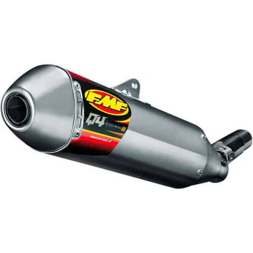 FMF Q4 Hex Spark Arrestor Aluminum/Stainless Slip-On Muffler (042328)