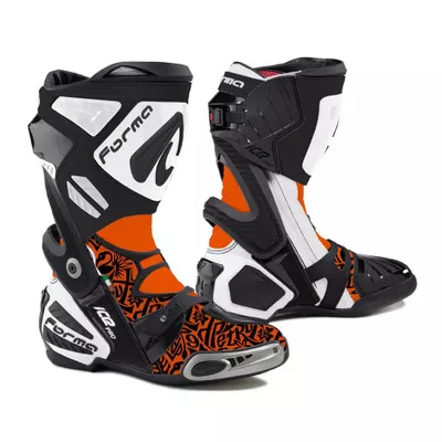 Forma Ice Pro Flow Petrucci Replica Motorcycle Boots [Orange, 42 Euro]