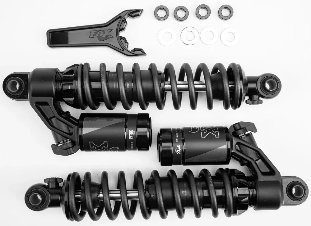 Fox 13.5" Standard Rear Motorcycle Shocks 1991-2017 Harley Dyna Fat Bob FXDL