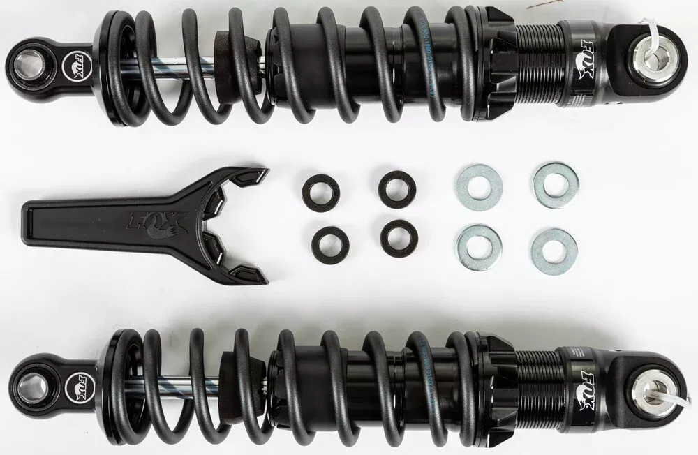 Fox Monotube 13" Rear Motorcycle Shocks 1988-2019 Harley Sportster Iron Custom
