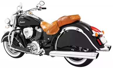 Freedom Liberty Slip-On Chrome W/Chrome Tip 4" - IN00028