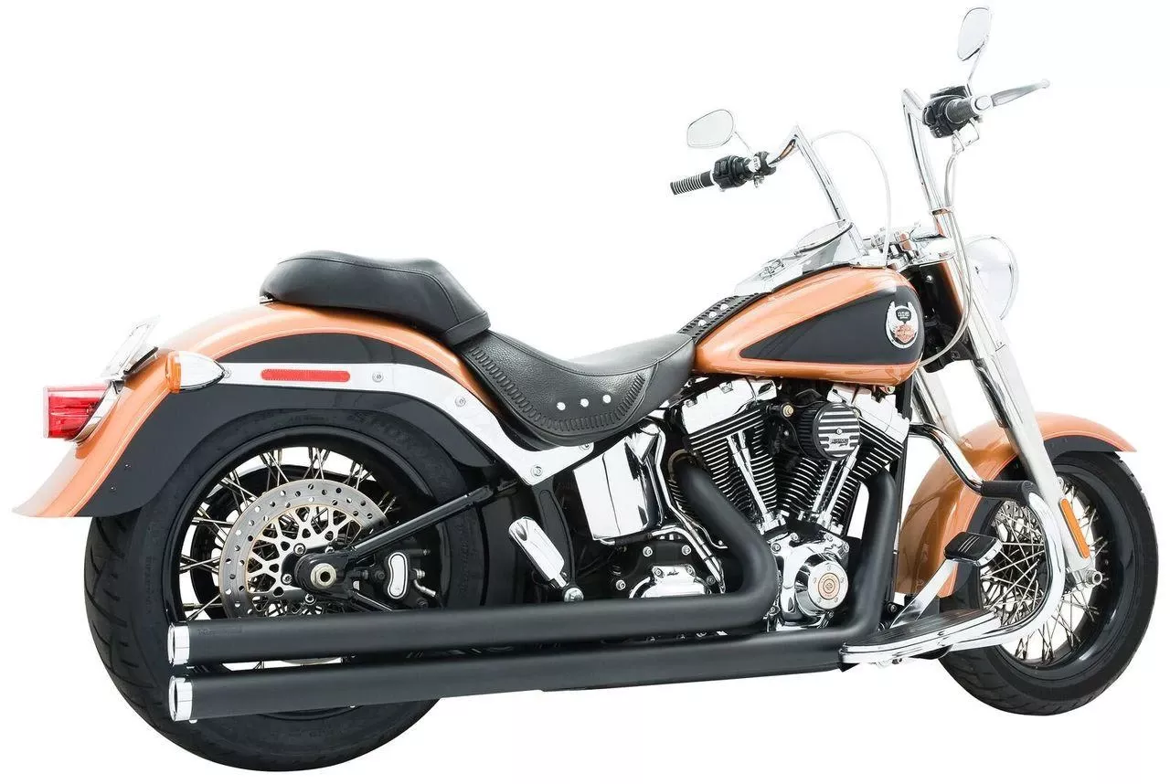 Freedom Performance Exhaust Independence LG for '86-17 Softail -Black