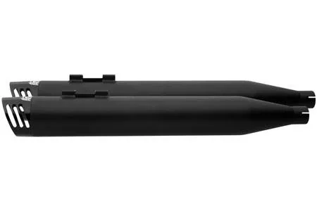 Freedom Performance Exhaust Racing Slip-Ons for '95-16 FLH/FLT (Except '10-Up FLHX/FLTRX) - Black w/ Black End Caps