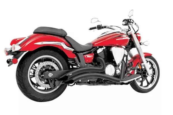 Freedom Performance Sharp Curve Radius Exhaust for '08-Up Raider/Roadliner & '06-Up Stratoliner Black