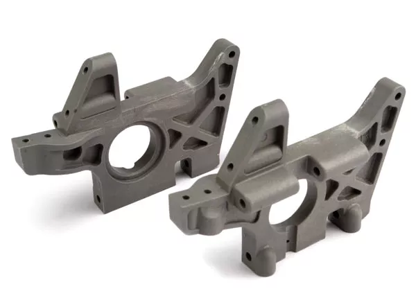 Front Bulkheads - Left & Right (Gray) for Traxxas