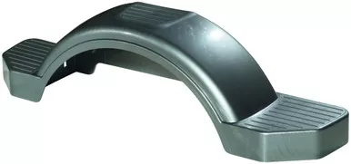 Fulton 008592 Plastic Trailer Fender, 12-Inch Tire Size, Silver