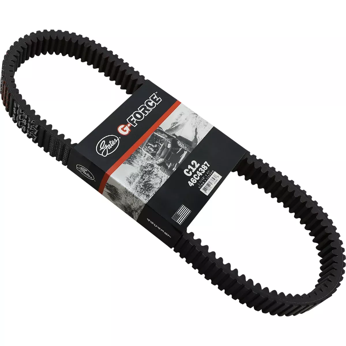 Gates G-Force™ C12™ Drive Belt – 46C4387 Polaris Snowmobiles 2015-2026