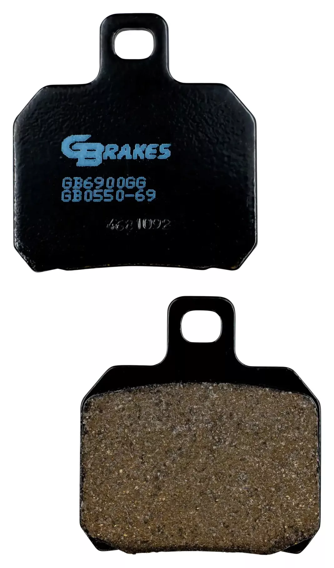 GBrakes Semi-Metallic Rear Brake Pads GB0505-69