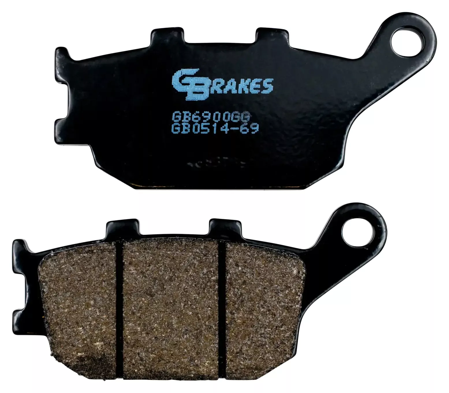 GBrakes Semi-Metallic Rear Brake Pads GB0514-69