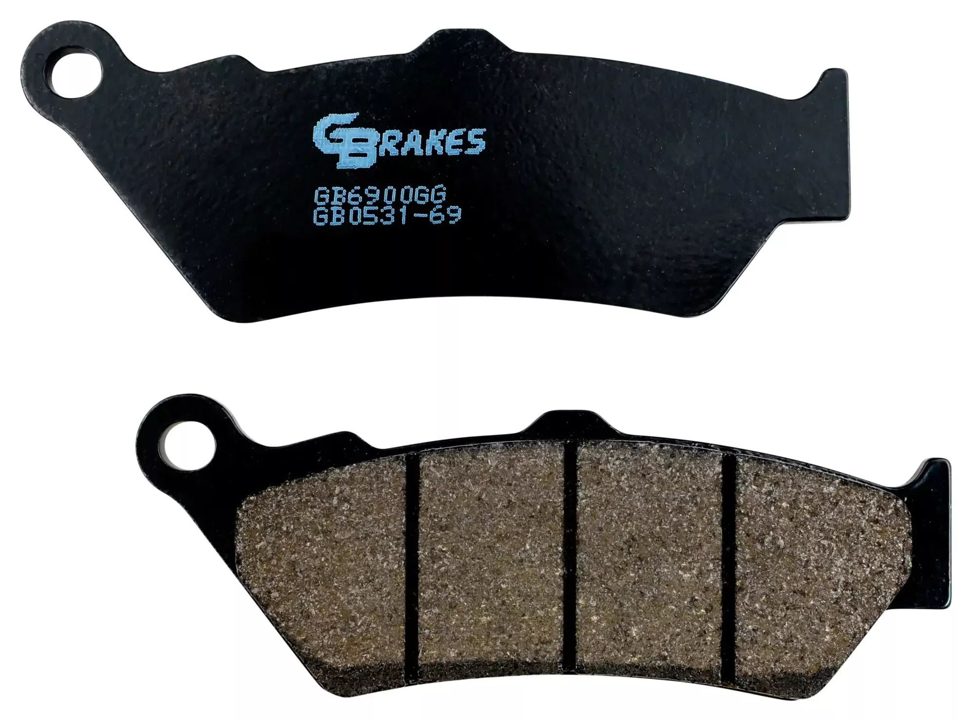 GBrakes Semi-Metallic Rear Brake Pads GB0542-69