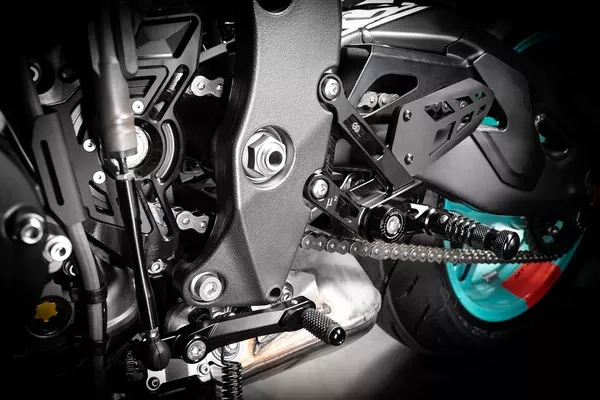 Gilles Tooling MUE2 Rearset - Black - Yamaha