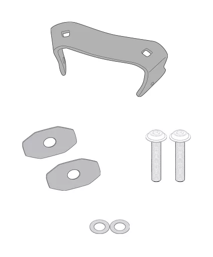Givi 5145KIT Side Case Rack Mounting Kit BMW F900GS 2024-2026