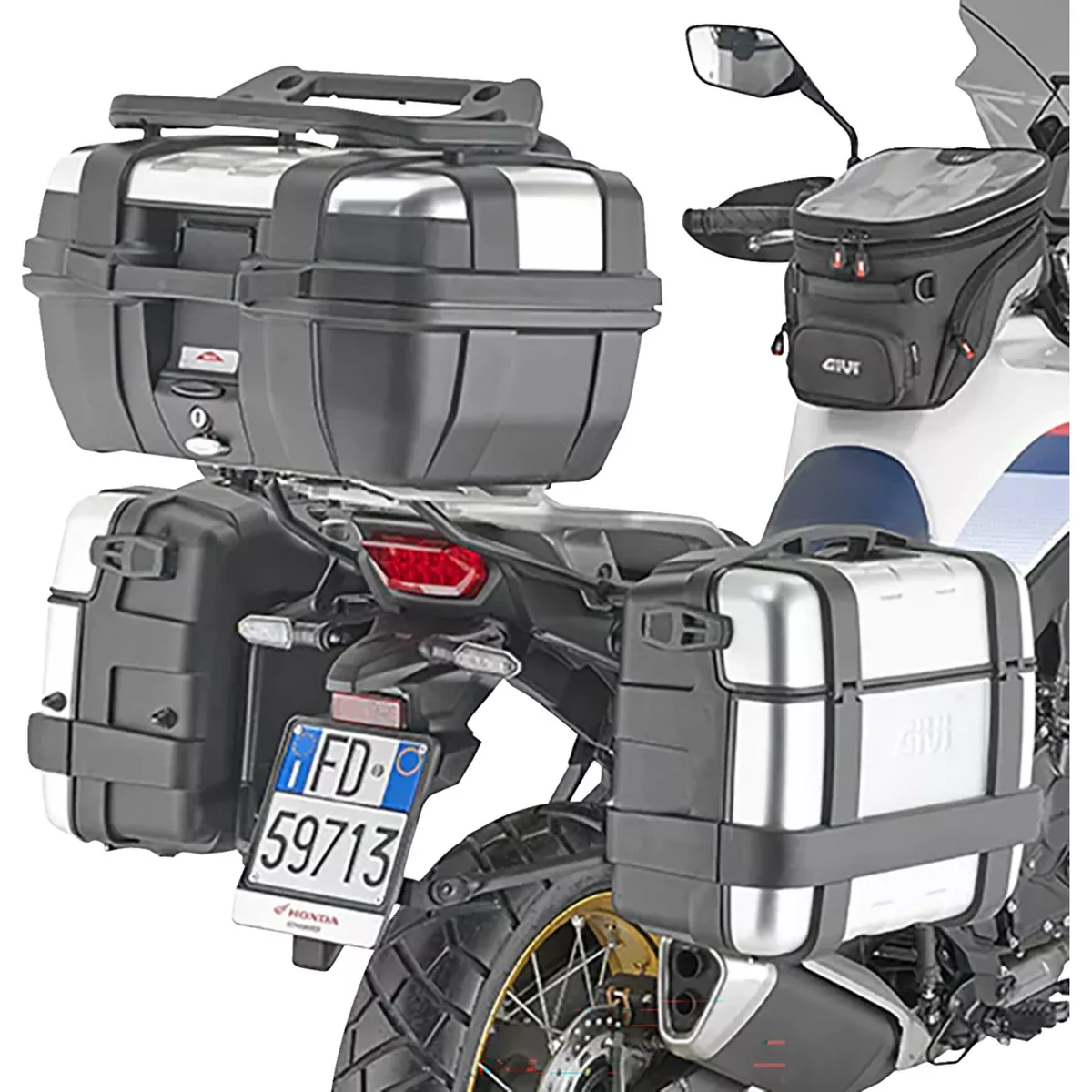 Givi Monokey Mounting Rack – PLO1201MK Honda Transalp 2024