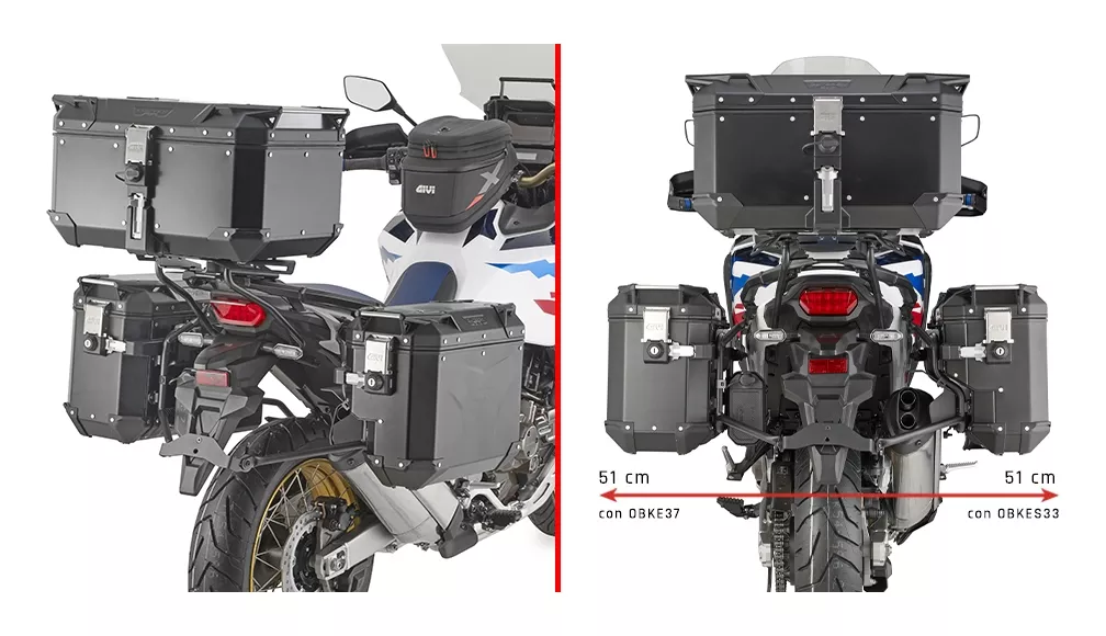 Givi PLOS1178CAM Side Case Racks Honda Africa Twin 2020-2026