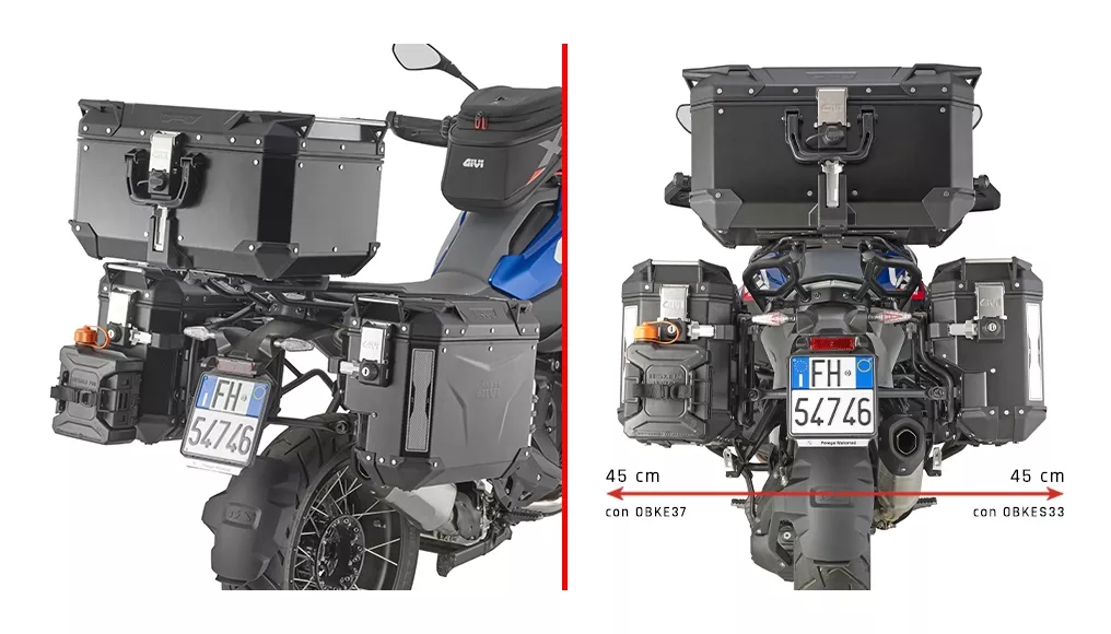 Givi PLOS5143CAM Side Case Racks BMW R1300GS 2024-2026
