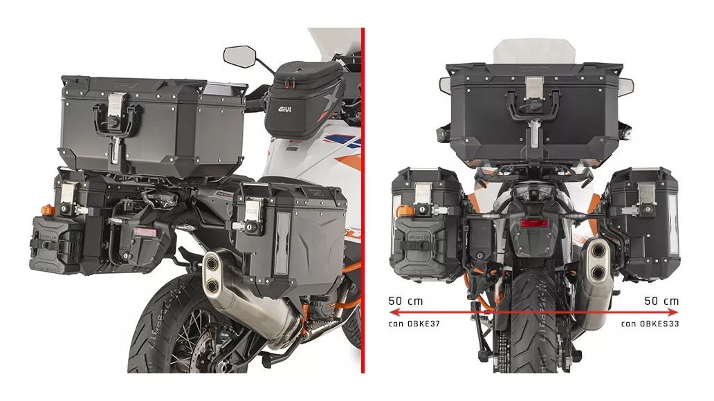 Givi PLOS7713CAM Side Case Racks KTM 1290 Super Adventure R / S 2021-2024