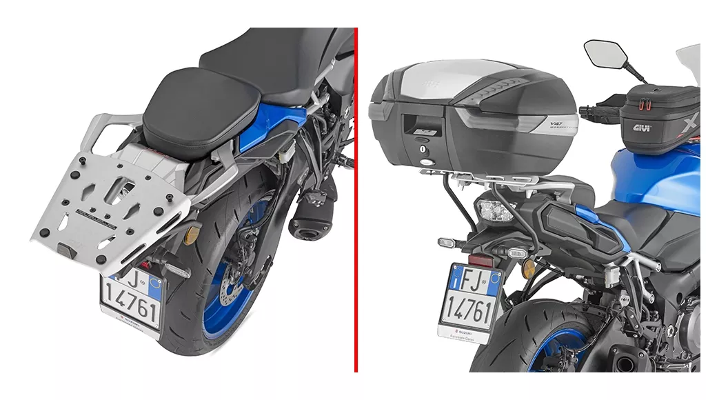 Givi SRA3128 Aluminum Top Case Rack Suzuki GSX-S1000GX Plus 2024-2025