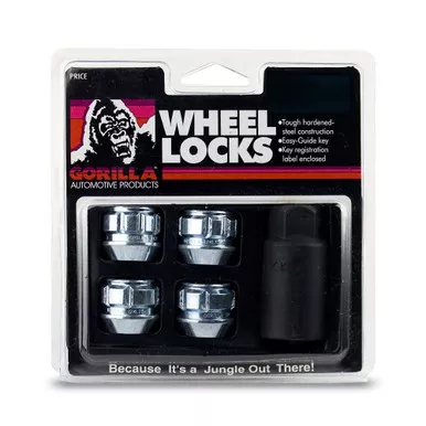 Gorilla Automotive 78641N Acorn Open End Wheel Locks 14mm x 1.50 Thread Size