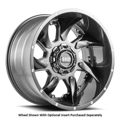 Grid Wheels GD0120090870G125 20x9.0 8x170 -12 Offset Wheel