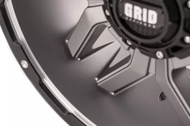 Grid Wheels GD0720090027A1578 Off-Road Wheel 20" x 9" Matte Anthracite Milled