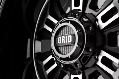 Grid Wheels GD1120100865S225 Off-Road Wheel 20x10 -25 Offset Gloss Black