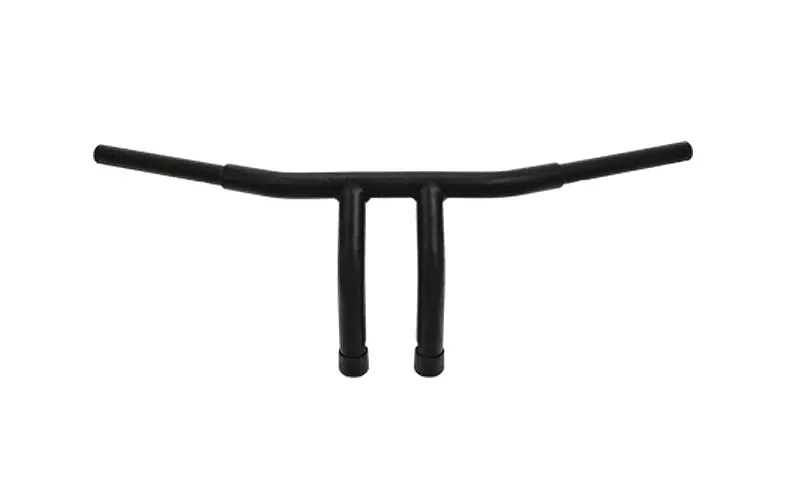 Hard Drive 1.25" Fat Tiller Handlebars for '82-17 H-D (except Springer) - Black, 8"