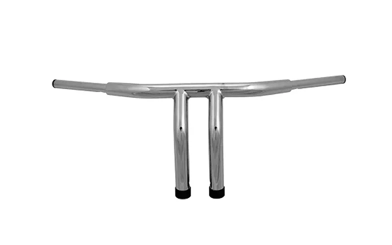 Hard Drive 1.25" Fat Tiller Handlebars for '82-17 H-D (except Springer) - Chrome, 10"