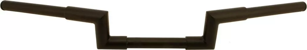 Hard Drive 1.25" Fat Z Handlebars for '82-Up Harley-Davidson - Black 4"