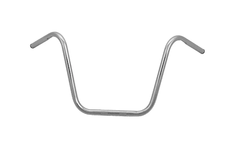 Hard Drive 1"Ape Hanger Handlebars for '82-UpFLH Touring Models -Chrome, 14"