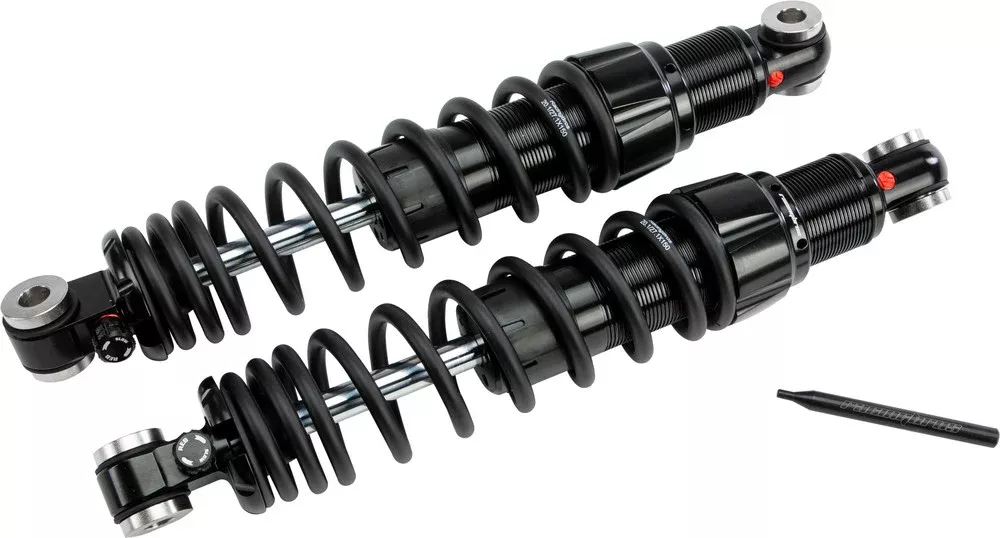 Harddrive 12.5" Standard Rear Motorcycle Shocks 1991-2017 Harley Dyna Models
