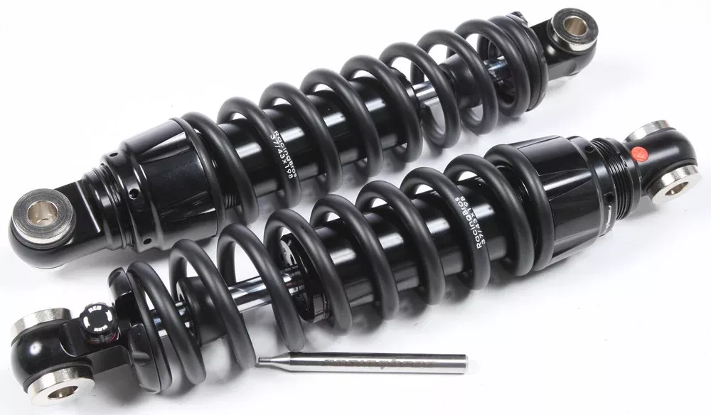Harddrive 12" Heavy Duty Rear Motorcycle Shocks 1984-2024 Harley Touring Models