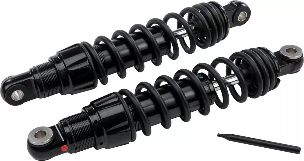 Harddrive 12" Standard Motorcycle Shocks 1984-2017 Harley Touring Models FLHR