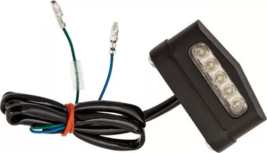 Harddrive 3D License Plate Lights 5 Led Light Blacke - L12-6024ABE
