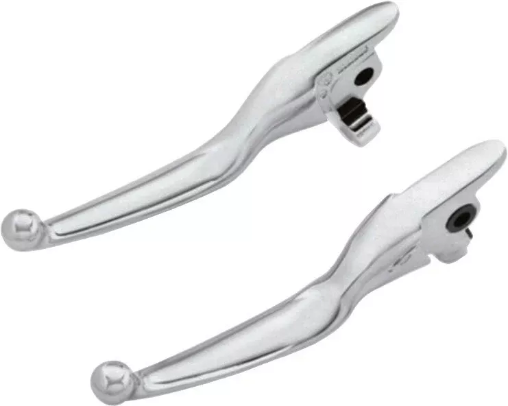 Harddrive Chrome Handlebar Brake and Clutch Lever Set 2017-2019 Harley Touring