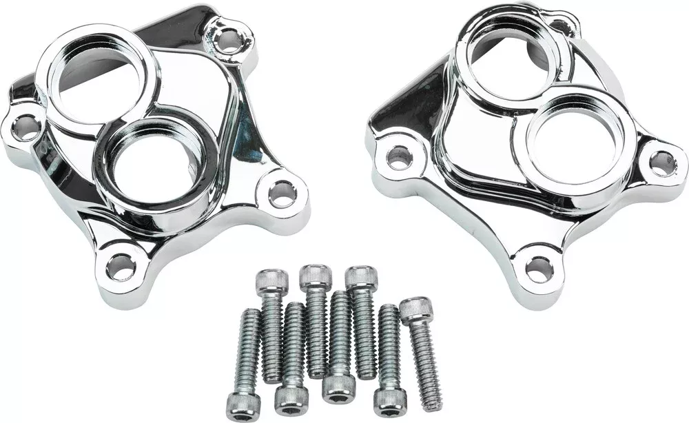 Harddrive Chrome Motorcycle Tappet Cover Set 1999-2017 Harley Softail Touring XL