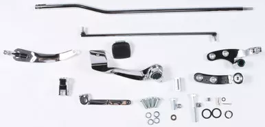 Harddrive Forward Controls Dyna 06-17 Chrome - 121022