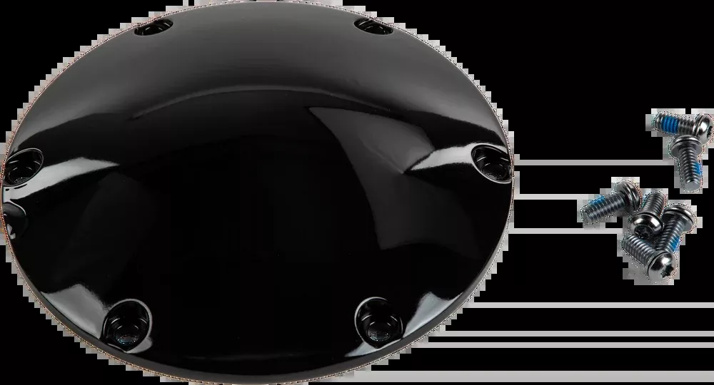 Harddrive Gloss Black Clutch Derby Cover for 2004-2020 Harley Sportster Models