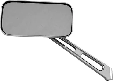 Harddrive Rectangular Mirror Chrome L/R 4.25X2" - 60-0034AK