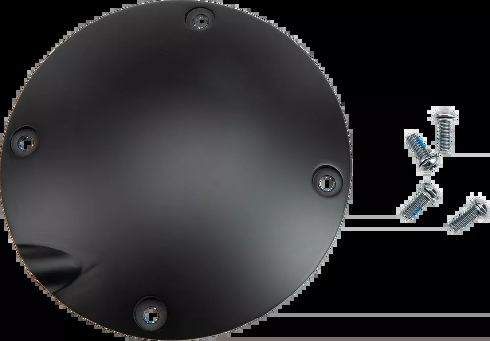 Harddrive Satin Black Clutch Derby Cover for 1994-2003 Harley Sportster Models