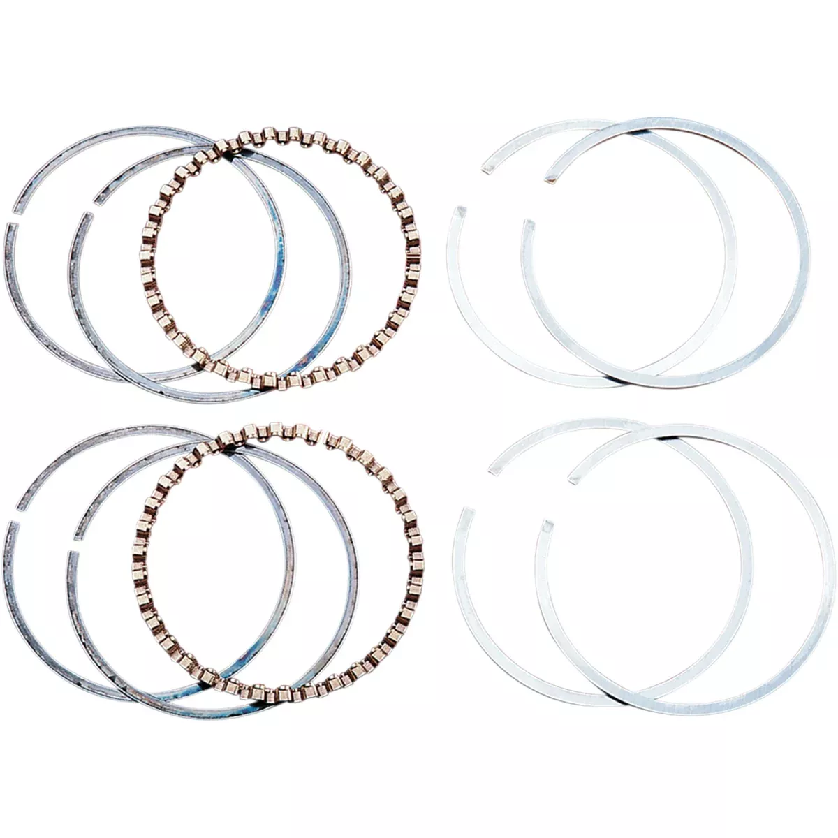 Hastings Piston Ring Set - 2M6482050 For Harley Motorcycles 1953-1980