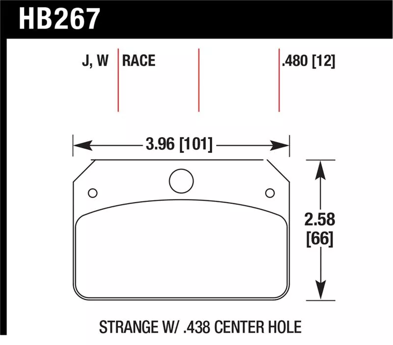HAWK DR-97 Brake Pad Sets