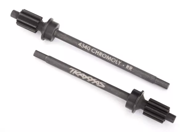 Heavy Duty Rear Axle Shaft (L/R) & Rear Portal Drive Input Gear, TRX-4, TRX-6
